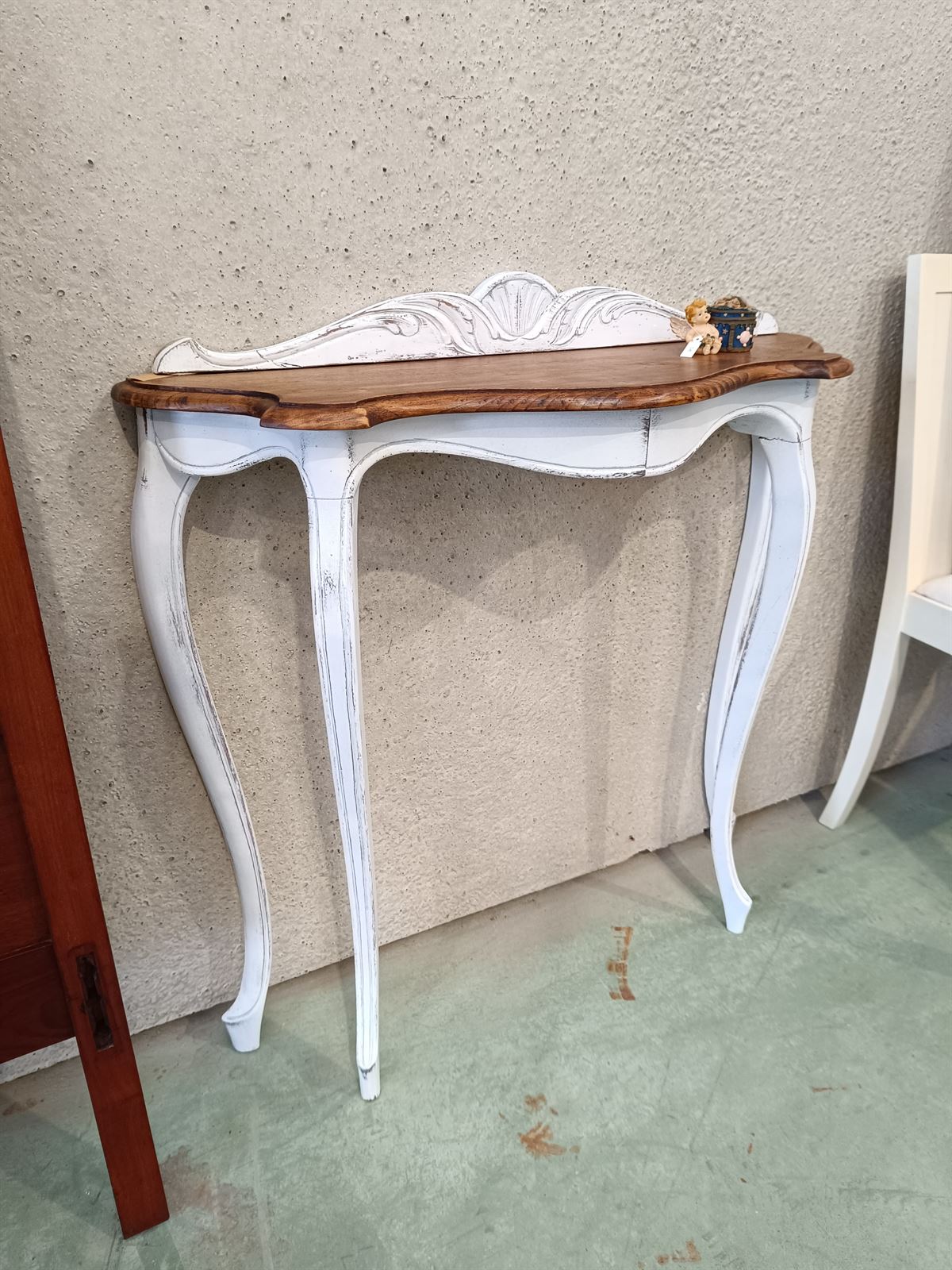 Mueble recibidor madera castaño - Imagen 3