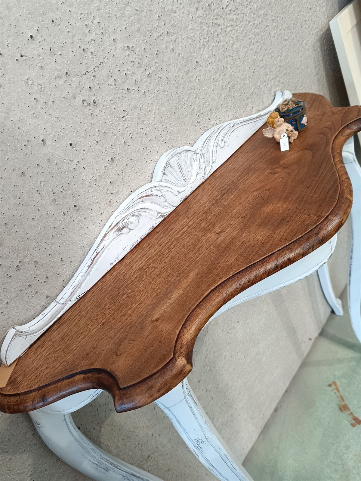 Mueble recibidor madera castaño - Imagen 4