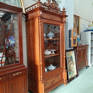 Mueble vitrina alfonsina S.XX - Imagen 2