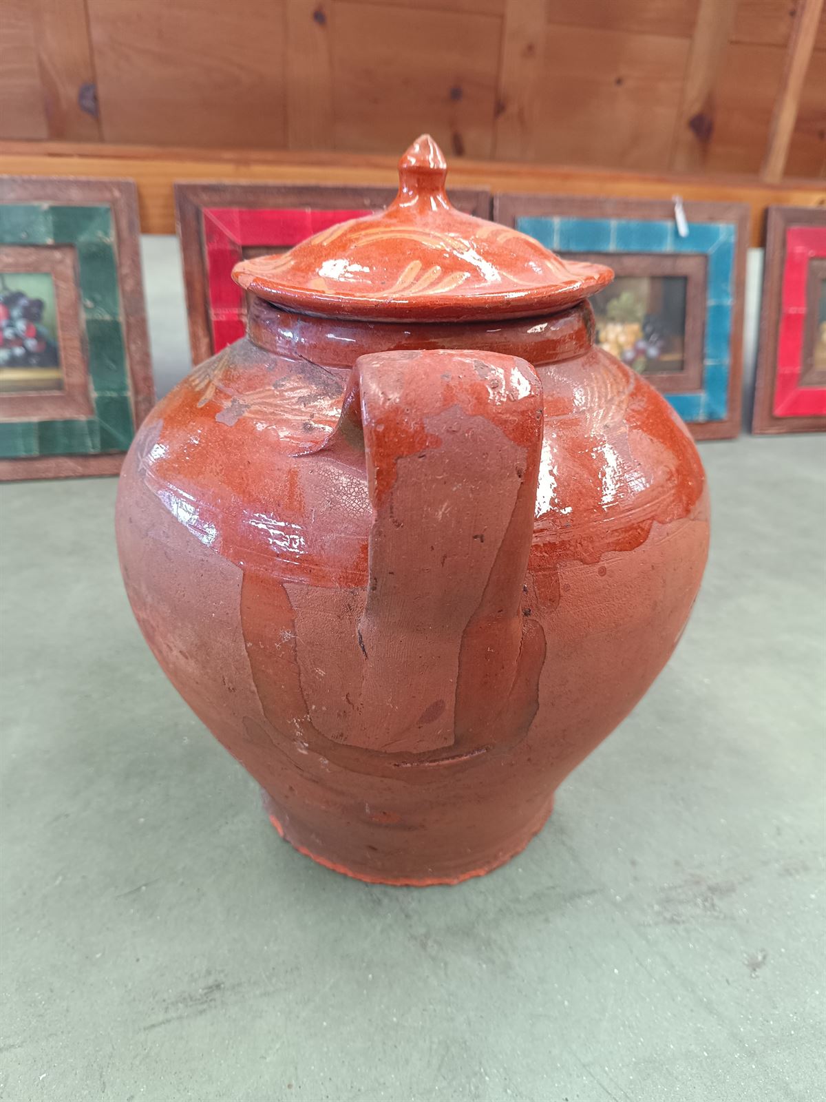 Orza olla antigua de barro - Imagen 6