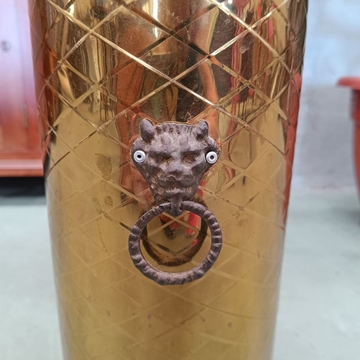 Paragüero antiguo dorado - Imagen 2