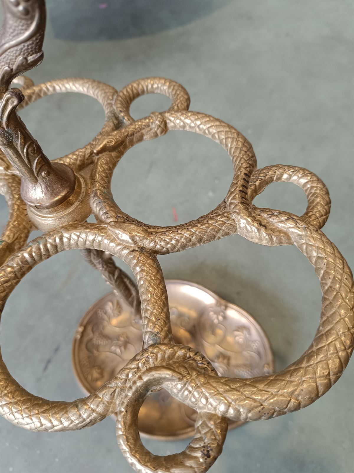 Paragüero italiano art nouveau - Imagen 4