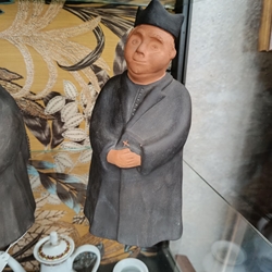 Pareja de figuras religiosas de Buño - Imagen 2