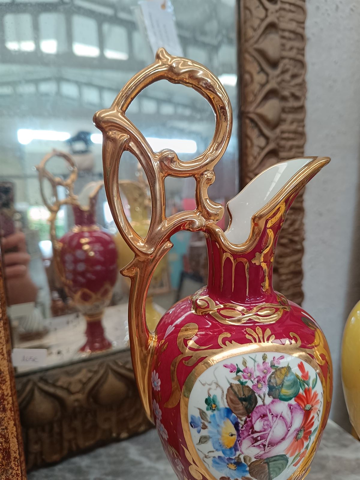 Pareja de jarrones ánforas estilo barroco - Imagen 6