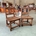 Pareja sillas de madera S.XVIII - Imagen 1