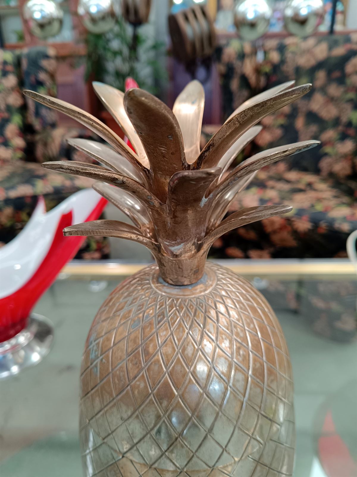 Piña decorativa años 70 - Imagen 2
