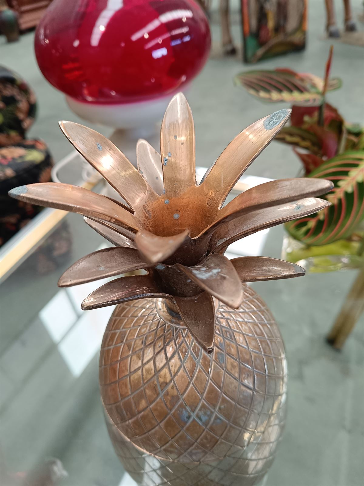 Piña decorativa años 70 - Imagen 3