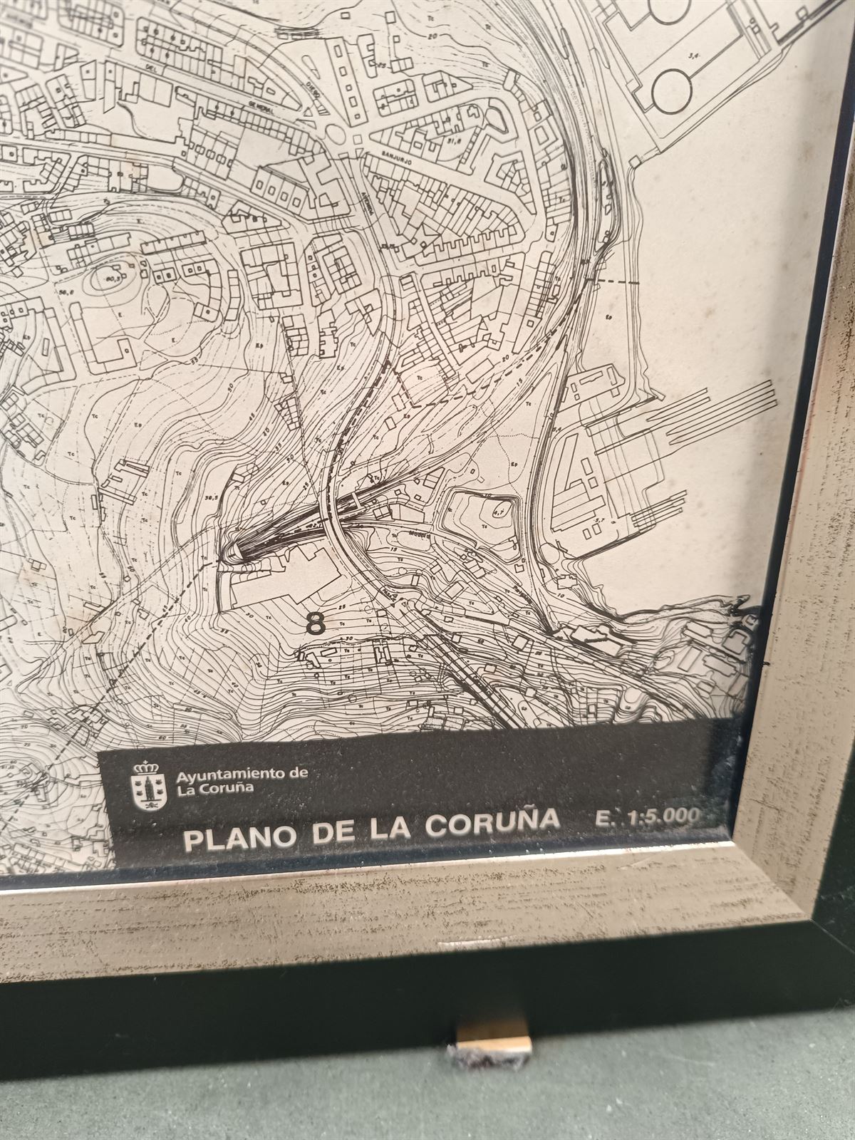 Plano antiguo A Coruña - Imagen 2