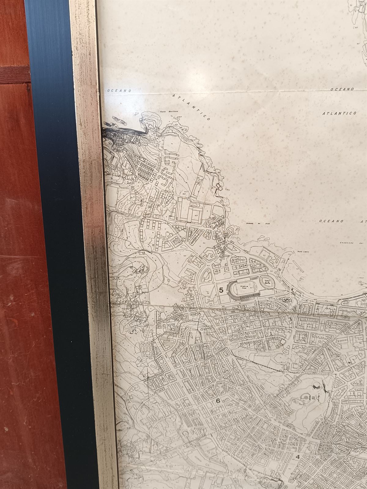 Plano antiguo A Coruña - Imagen 4