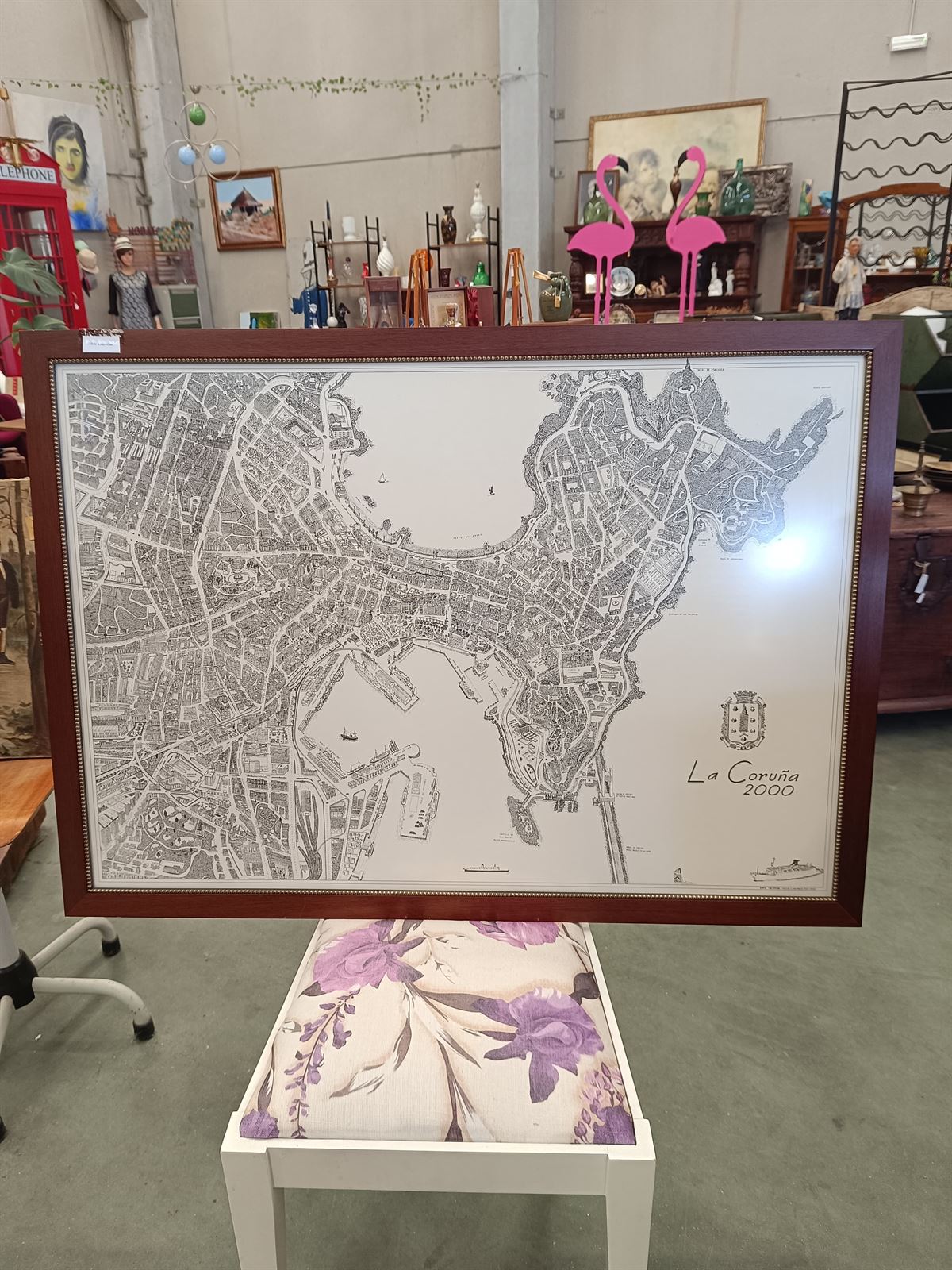 Plano plumilla La Coruña 2000 - Imagen 1