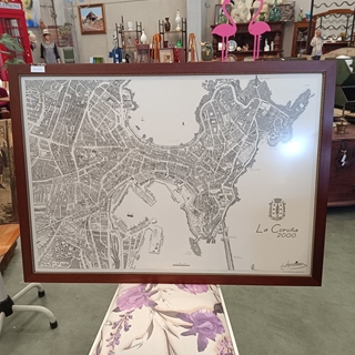 Plano plumilla La Coruña 2000 - Imagen 1