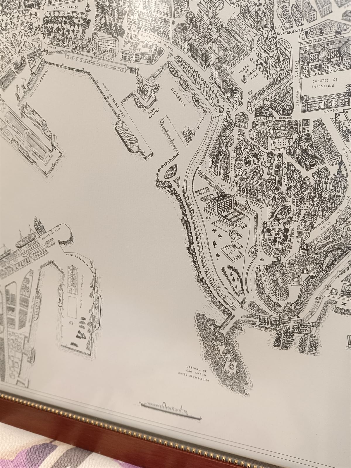 Plano plumilla La Coruña 2000 - Imagen 2