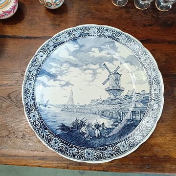 Plato cerámica Boch Molino - Imagen 1