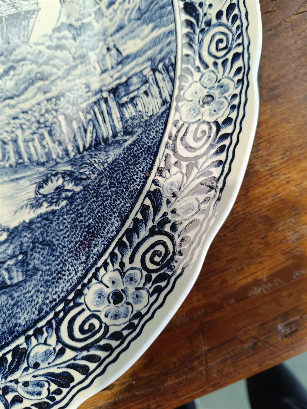 Plato cerámica Boch Molino - Imagen 5