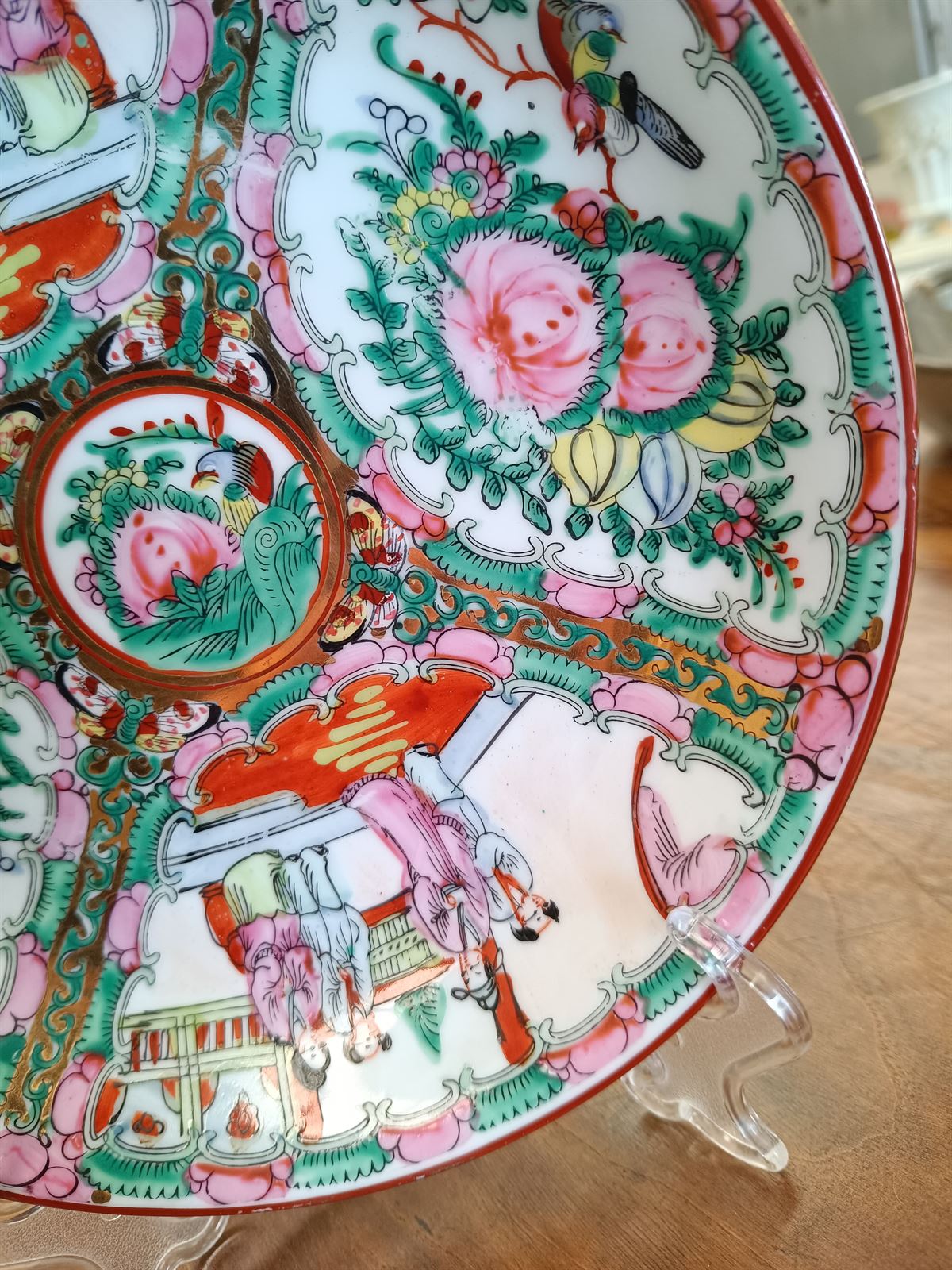 Plato cuenco Macao porcelana - Imagen 4