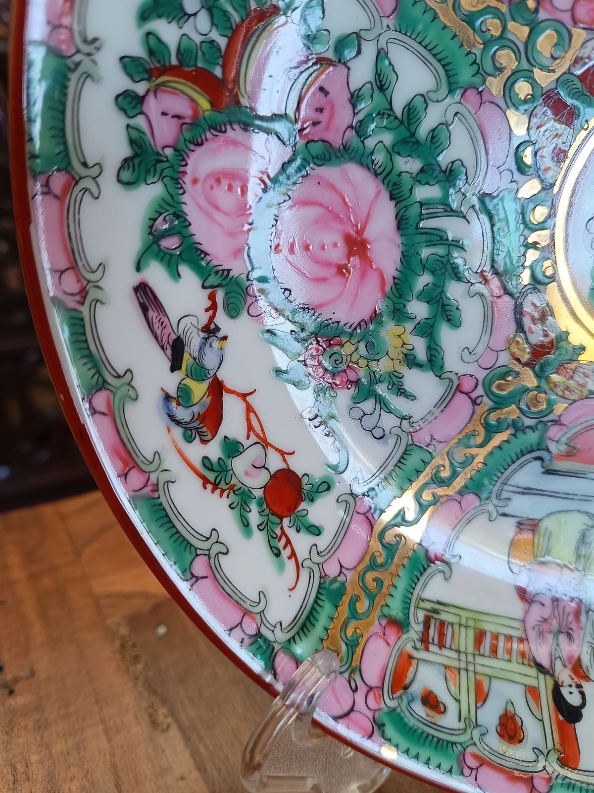 Plato cuenco Macao porcelana - Imagen 6