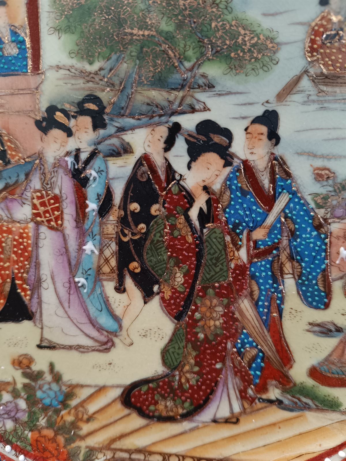 Plato estilo Satsuma de los años 70 - Imagen 5