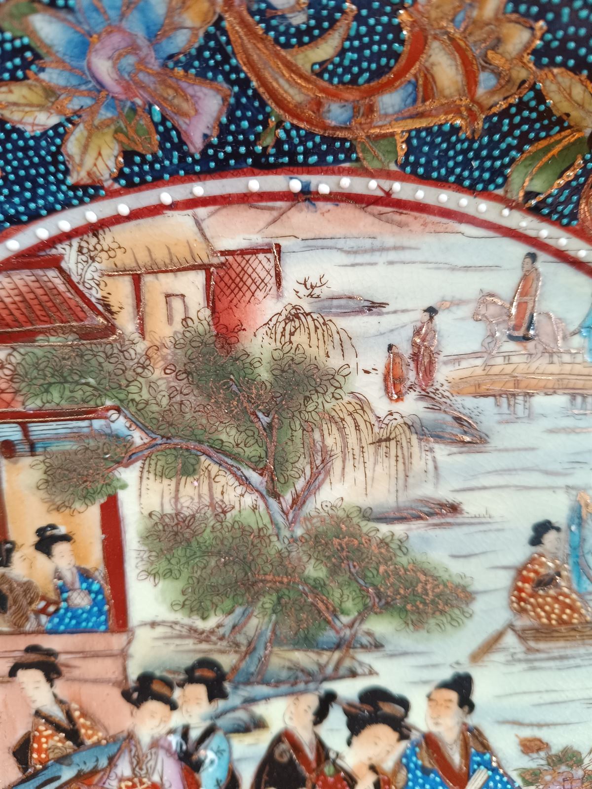 Plato estilo Satsuma de los años 70 - Imagen 7