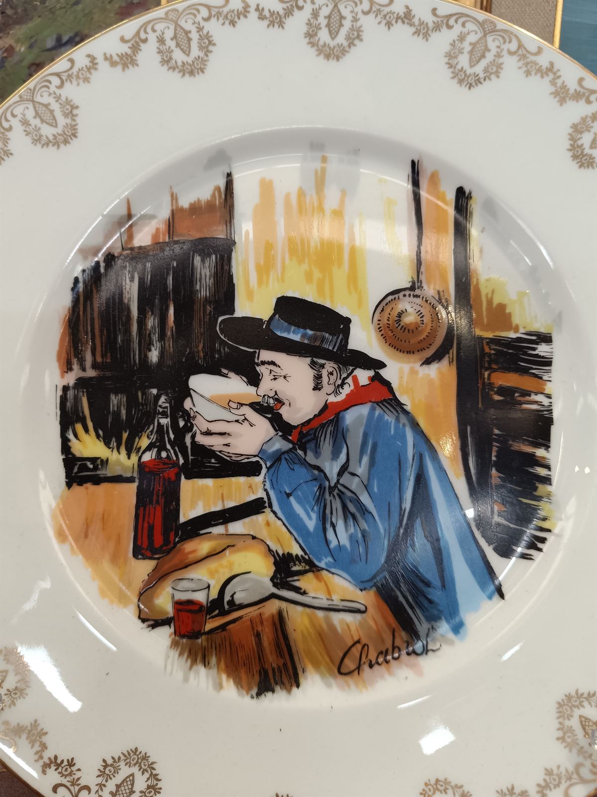 Plato Limoges Chabrol - Imagen 2