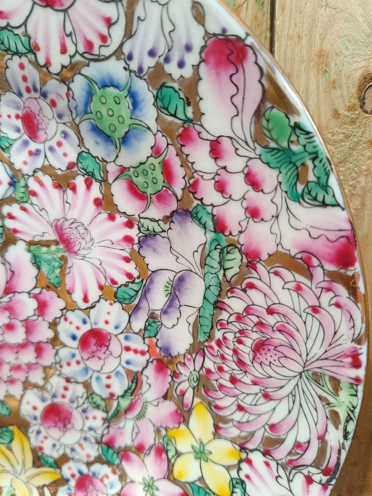 Plato Macao Mil Flores - Imagen 4
