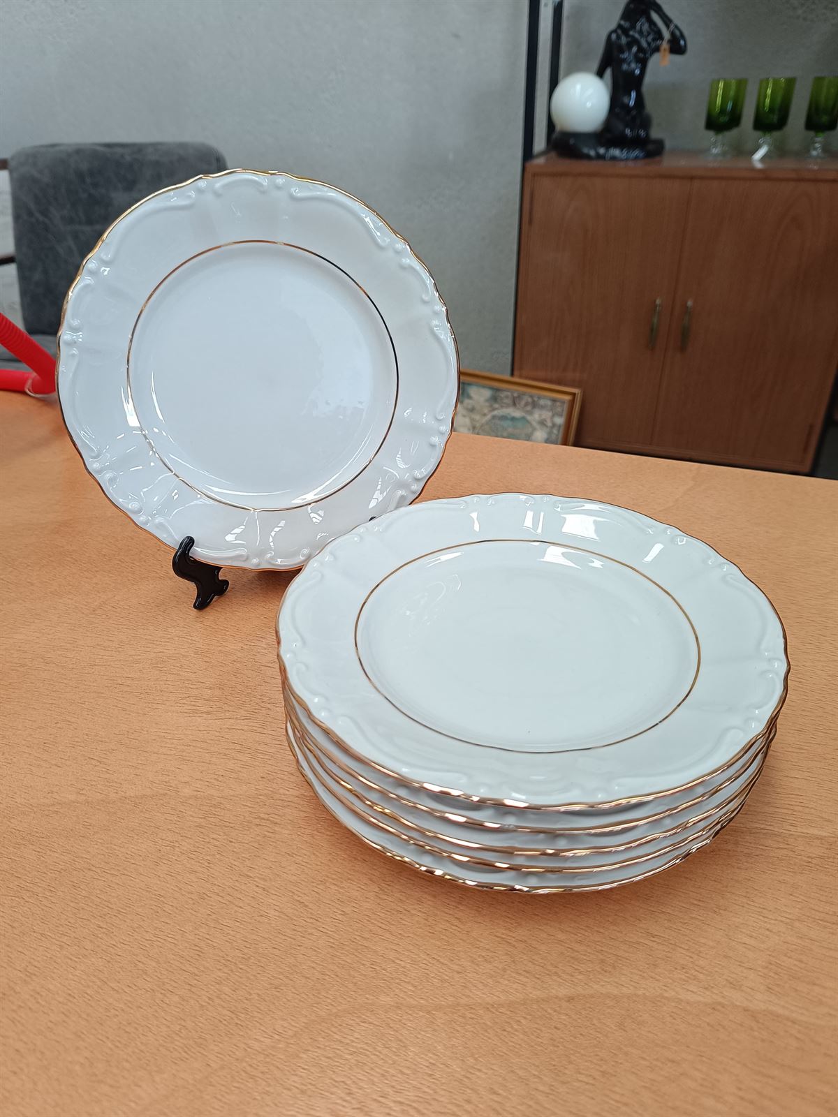 Platos de postre cerámica Tognana - Imagen 1