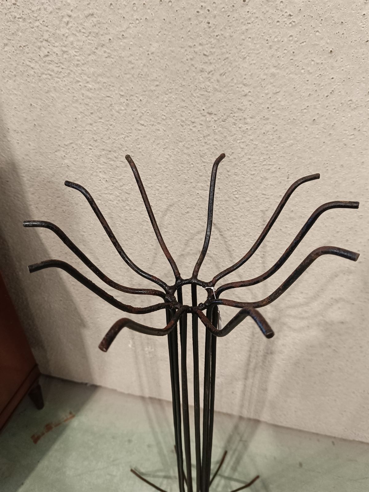 Portamaceta de metal años 50 - Imagen 3