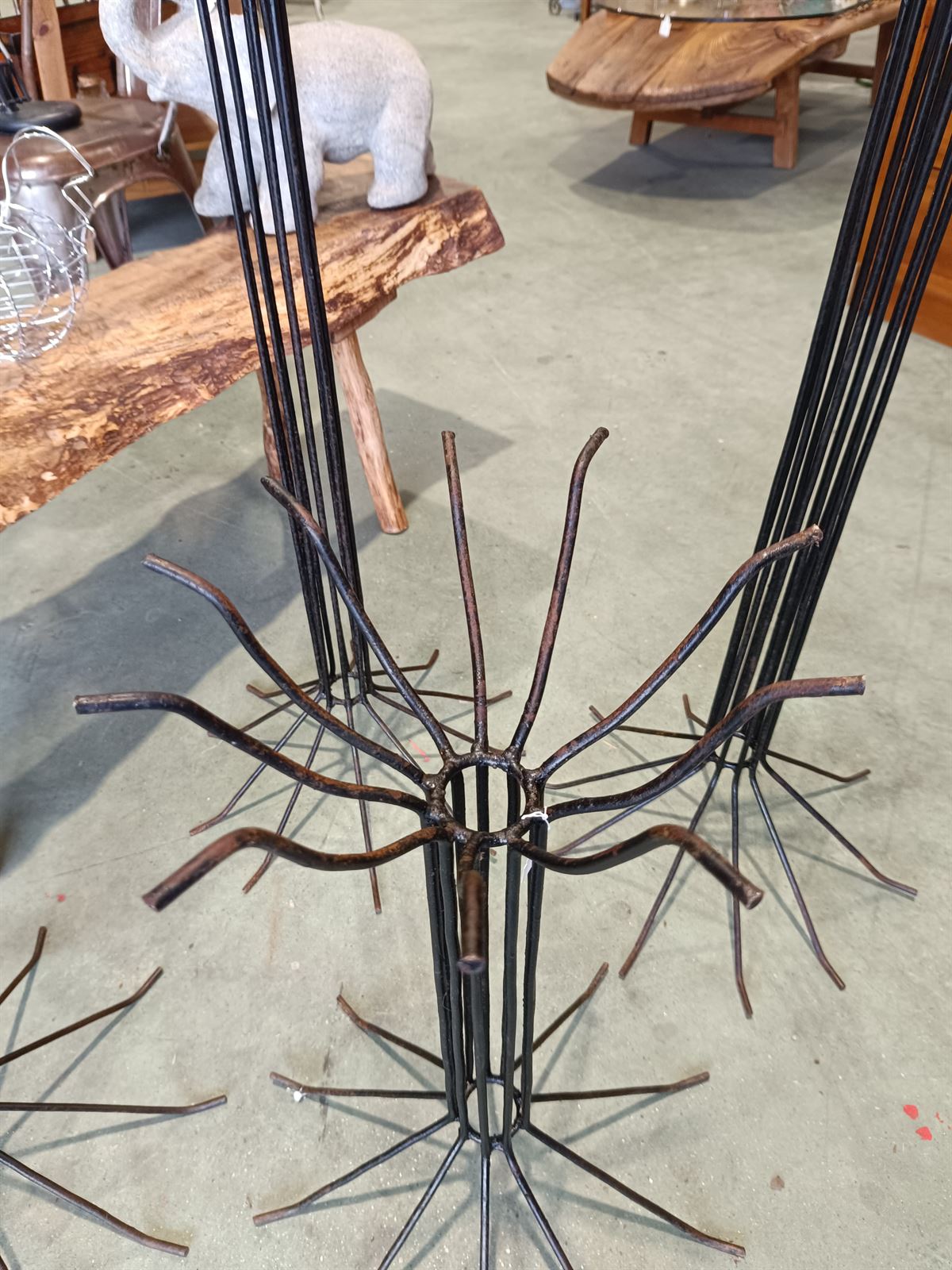 Portamaceta de metal años 50 - Imagen 6