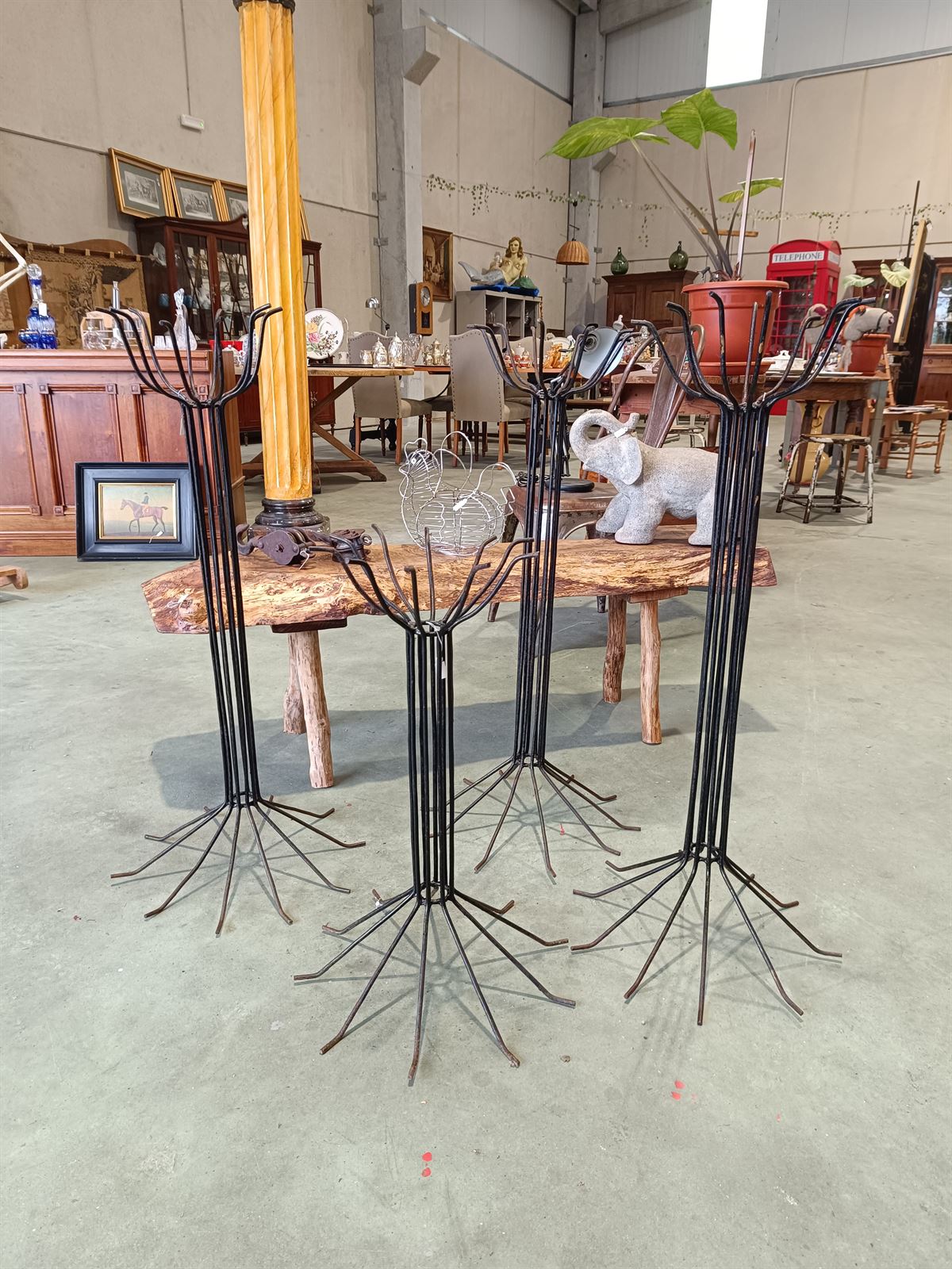 Portamaceta de metal años 50 - Imagen 7