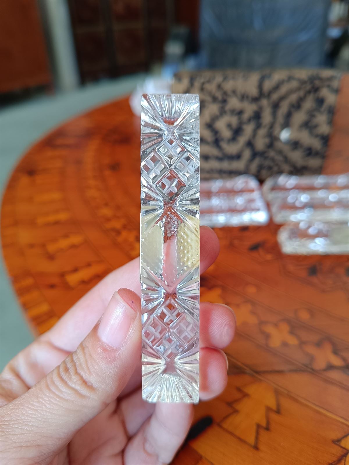 Posa Cubiertos cristal y plata - Imagen 6