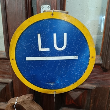 Señal cartel antiguo - Imagen 1