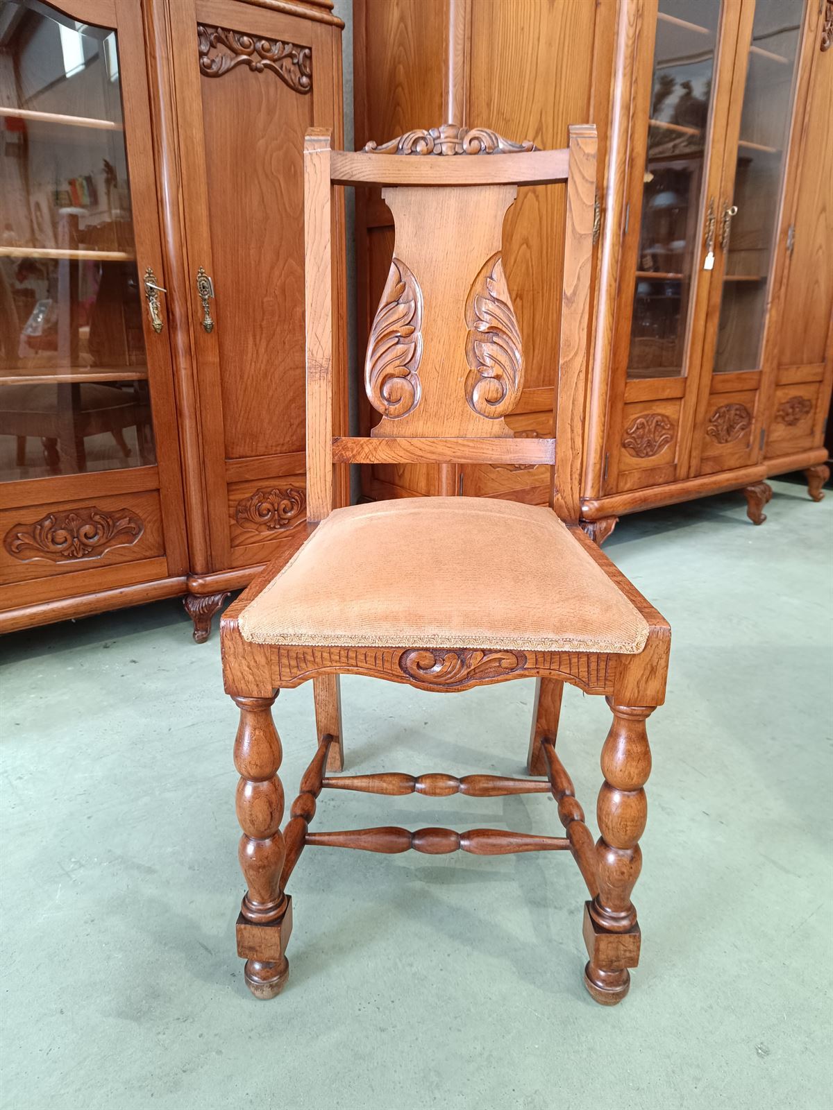 Silla madera de castaño - Imagen 2