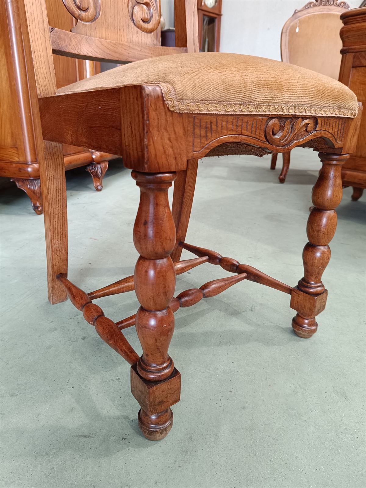 Silla madera de castaño - Imagen 3