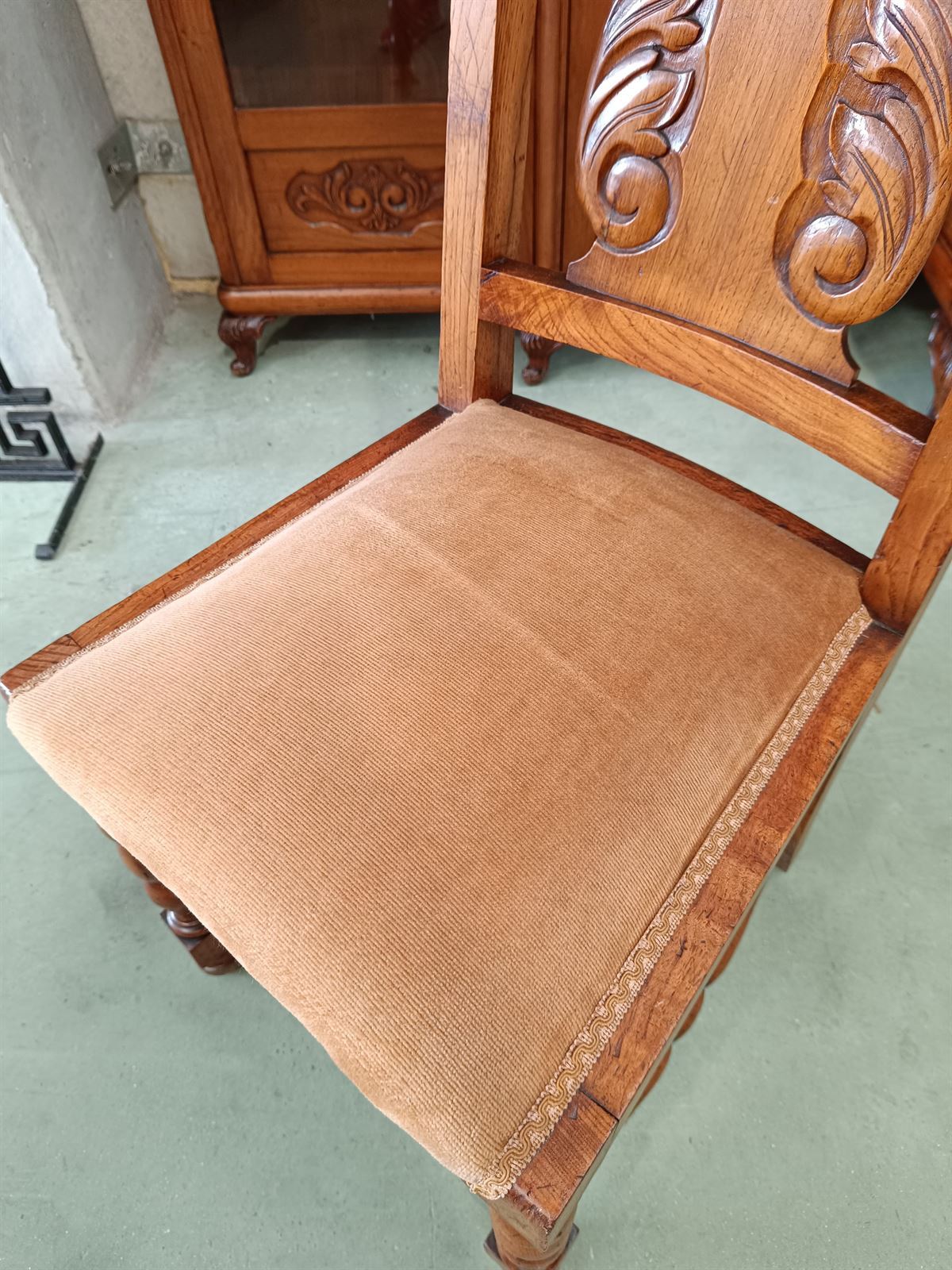 Silla madera de castaño - Imagen 5