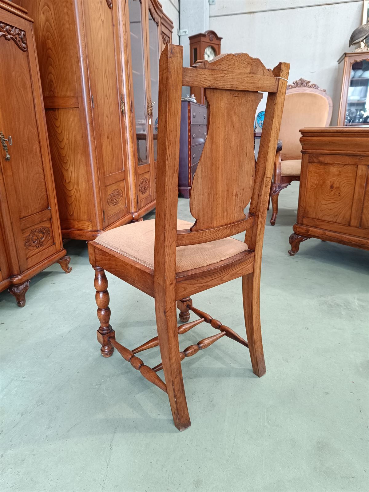 Silla madera de castaño - Imagen 6
