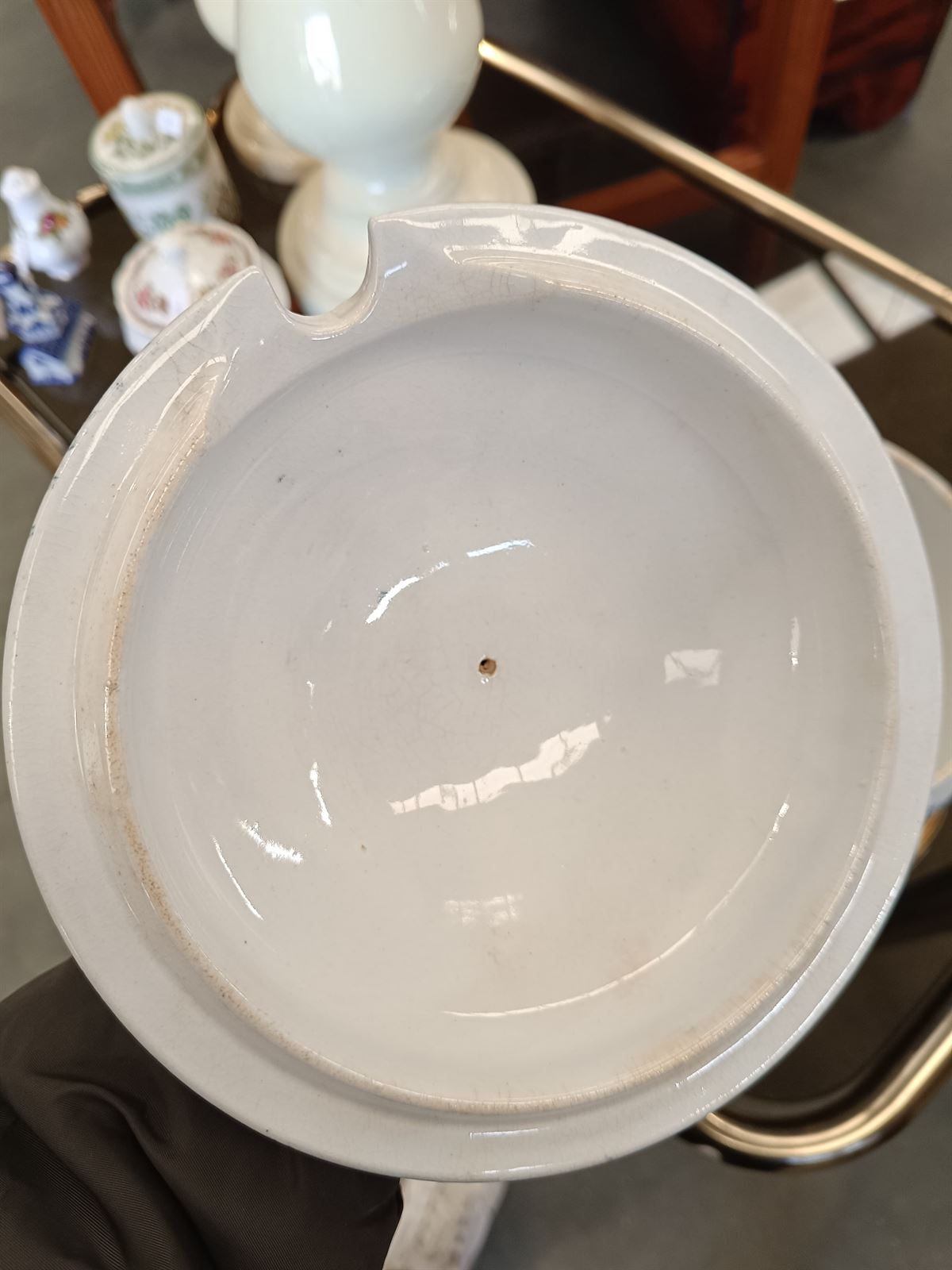 Sopera antigua de porcelana - Imagen 8