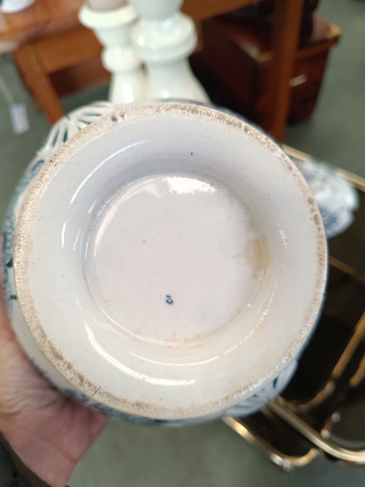 Sopera antigua de porcelana - Imagen 9