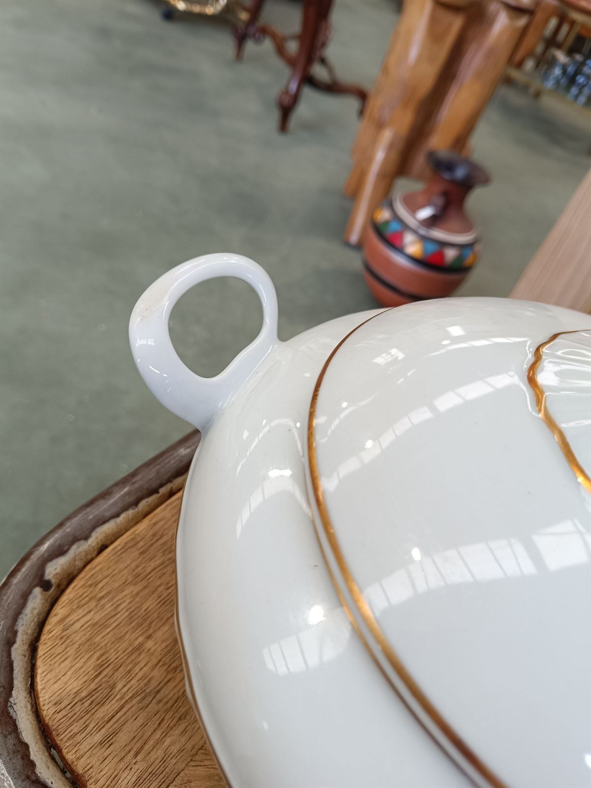 Sopera de porcelana Irabia Versalles - Imagen 4