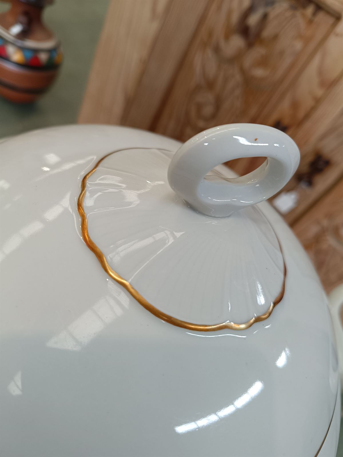 Sopera de porcelana Irabia Versalles - Imagen 6