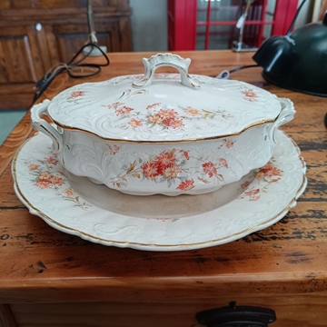 Sopera y plato SM&Co China Opaque - Imagen 1