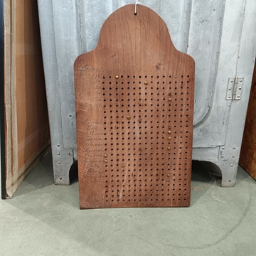 Tabla marcador antiguo de madera - Imagen 2