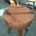 Taburete antiguo de madera - Imagen 2