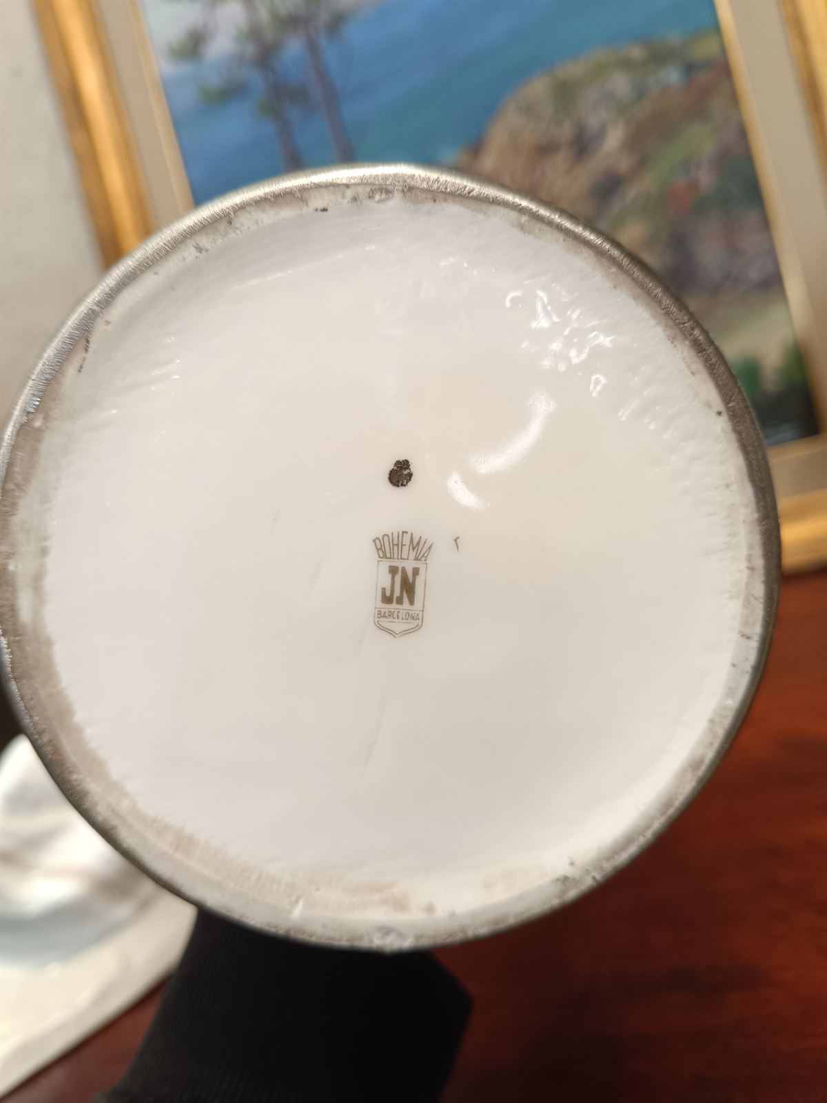 Tarro de flores cerámica Bohemia - Imagen 5